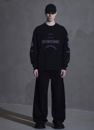 Graphic LS Tee - Black