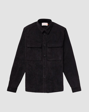 3776 Utility Overshirt - Black