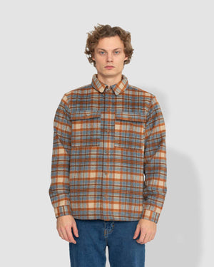 3965 Lined Overshirt - Dust Blue