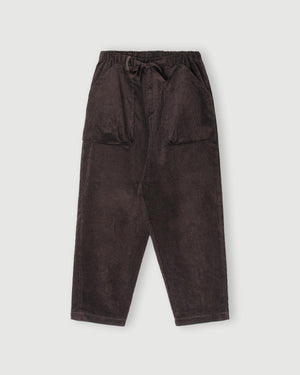 8W Cocoon Corduroy Pant - Dark Brown