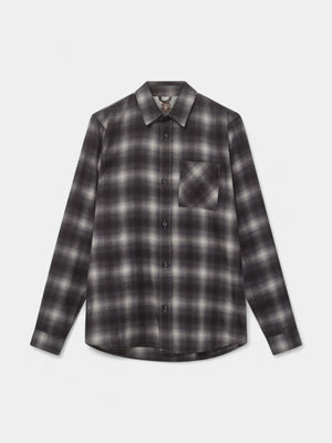 David Shadow Overshirt - Light Grey