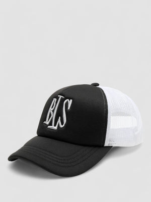 Handwritten Trucker cap - Black