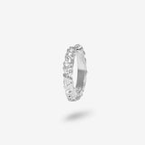 Mini Crunchy Earing - Silver