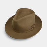 Fedora Softpelt Hat - Brown