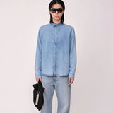 Adriel Denim Shirt - Blue