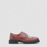 Lightweight Derby Brogue - Cognac