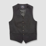 Canna Killi Gillet Waistcoat - Blue Black - Blue de Genes - Kul og Koks