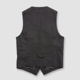 Canna Killi Gillet Waistcoat - Blue Black - Blue de Genes - Kul og Koks