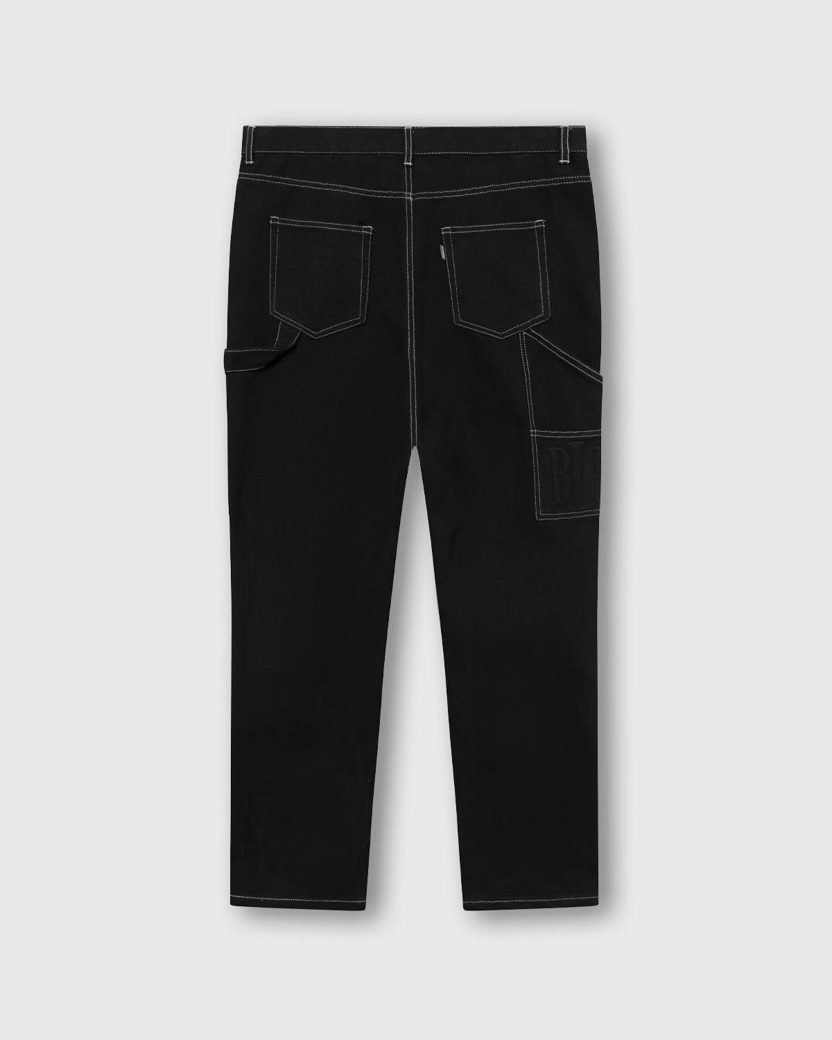 Canvas Carpenter Pants - Black - BLS HAFNIA - Kul og Koks