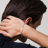 Chunky Curb Bracelet - Sølv