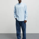 Cotton Sune Oxford Shirt - Cashmere Blue