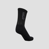 HALO DBU Cotton Sock 3pack - Black