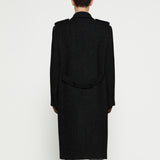 UJ920 Cappotto Coat - Black