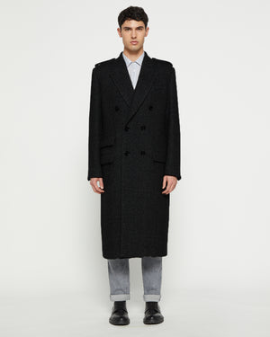 UJ920 Cappotto Coat - Black