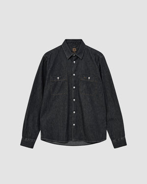 Gibson Denim shirt - Grey Denim