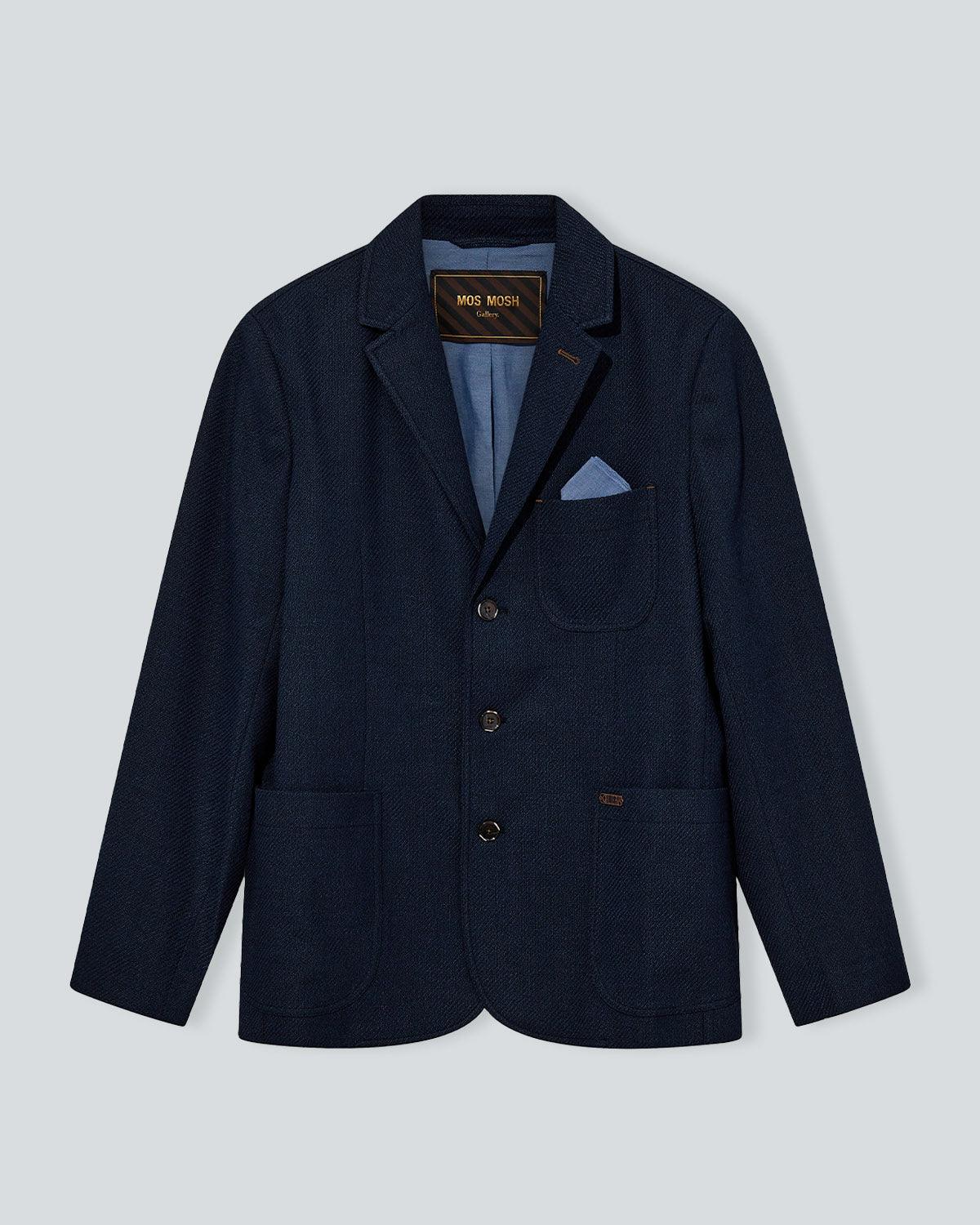 Grady Ocean Blazer - Indigo Blue - Mos Mosh Gallery - Kul og Koks