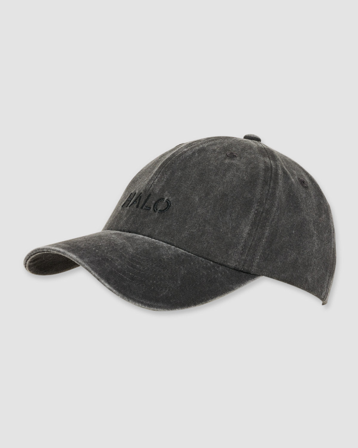 HALO Washed Canvas Cap - Black