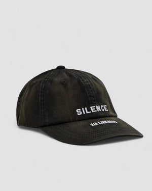 Silence Logo Cap - Anthracite Black