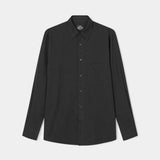 Cotton Linen Sune Shirt - Black
