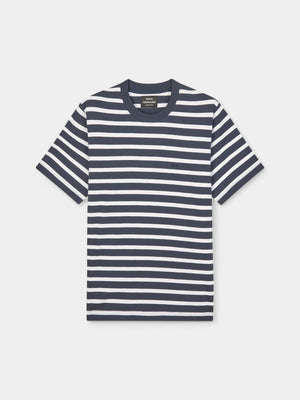 Cotton Frode Stripe Tee - Parisian Night