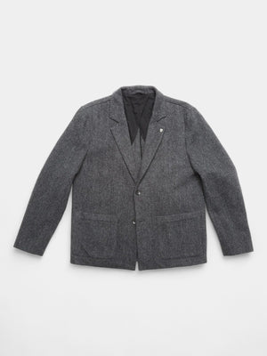 Fukui Blazer - Black Pattern