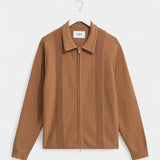 Lennox Knit Polo - Camel