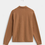Lennox Knit Polo - Camel
