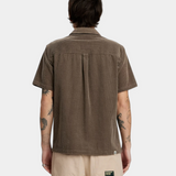 Theo Corduroy Shirt - Deep Lichen Green
