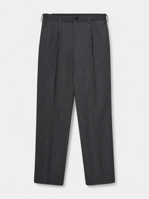 Conor Twill Pants - Grey Melange