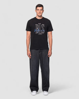 Frank Super Baggy Jeans - Washed Black