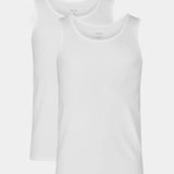 Bamboo 2-Pack Tanktop - White