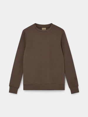 Abel Crew Neck - Brown Latte