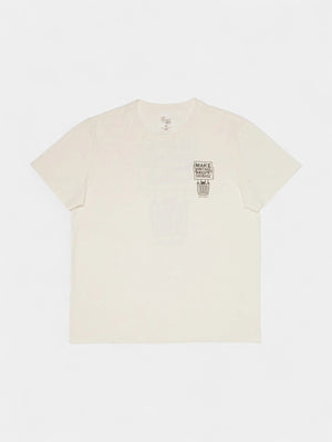Roy Garbage Tee - White