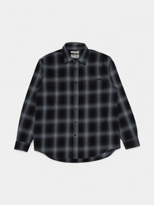 Julian Worker Shirt - Black Check