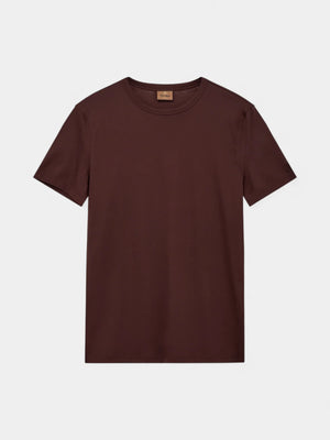 Perry T-shirt - Bitter Chocolate