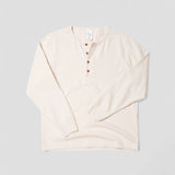 Henley LS Tee - Ecru