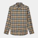 Sune Flannel shirt - Silver Sage Check
