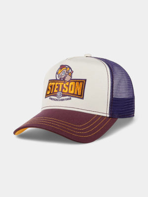 Hot Dog Boy Trucker Cap - Purple
