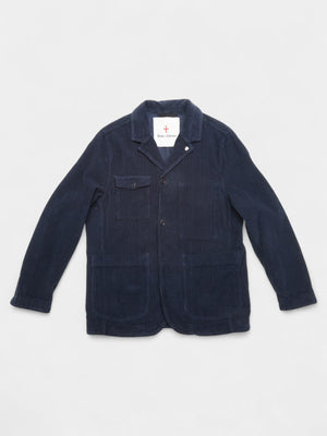 Masami Cord Blazer - Navy
