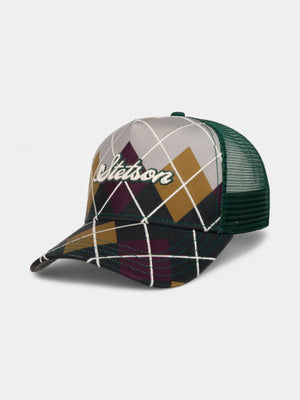 Argyle Trucker Cap - Mixed Colours