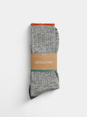 Outdoor Sock – Lightgrey Melange