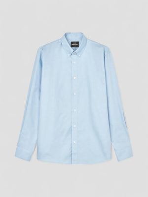 Cotton Sune Oxford Shirt - Cashmere Blue