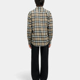 Sune Flannel shirt - Silver Sage Check