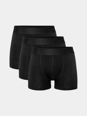 Bamboo 3-Pack Boxer - Black