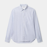 Sven Reg LS Shirt - White Stripe