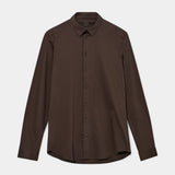 Marco Jersey Shirt - Chocolate Brown