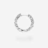 Mini Crunchy Earing - Silver