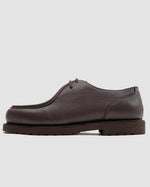 Lightweight Deck Shoes - Grained Brown Leather - ST Valentin - Kul og Koks