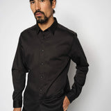 Manny Stretch Shirt - Black