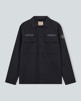 Marcello Uniform Overshirt - Navy - Mos Mosh Gallery - Kul og Koks